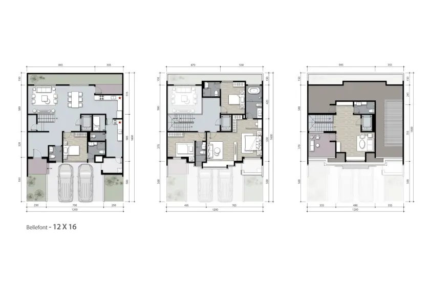 Floor plan for Tipe 12