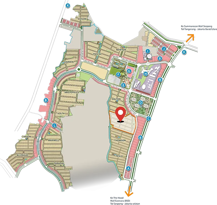 Finore Masterplan - Summarecon Serpong
