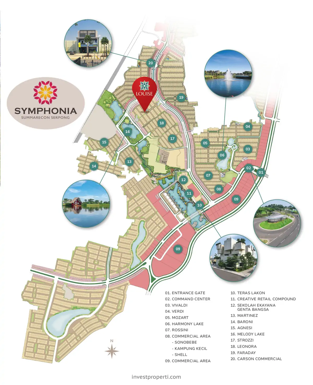 Louise Masterplan - Summarecon Serpong
